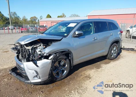 2017 Toyota Highlander Hybrid Limited Platinum z USA, uszkodzony, nr VIN 5TDDGRFH9HS031688